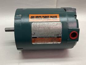 B77b7200s-aa Reliance Electric 3-phase Motor Blower 3/4 Hp 3450/2850rpm 240/480v
