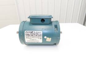 B79b3194m Reliance Electric B79b3194m/s2000 Ac Motor 3/4hp 1725rpm 230/460v 3ph Fb56c Dual Shaft