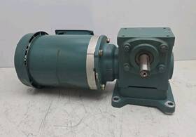 176q10l14 Reliance Electric P14h1448g Ac Motor 1 Hp 3ph 1725 Rpm Dodge Reducer 10 Ratio