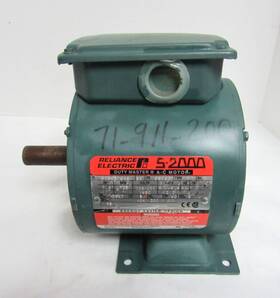 P14h5164s-ba Reliance Electric Duty Master A-c Motor 208/230v 1.0hp 1725rpm 4.0-4.4a 60hz