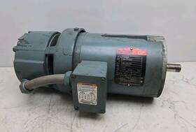 P14x7206 Reliance Electric Brake Motor 1 Hp 3 Ph 1740 Rpm Dodge 031395