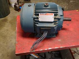 P18g0390m Reliance Electric 3hp Motor 230/460v 3ph 3505rpm Fr 182t