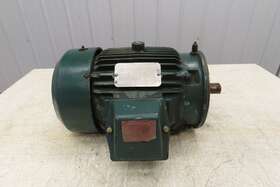 P18g1124f Reliance Electric Ac Motor 5hp 1750 Rpm 230/460v 3ph 184tc Tefc