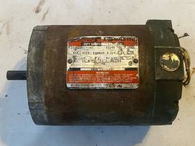 P56h1319x Reliance Electric 3/4hp Ac Motor 3ph 208-230v Ec56c 1725 Rpm