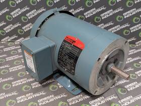 P56h3161 Reliance Electric Used 1-1/2 Hp Motor 1725 Rpm 208-230/460v