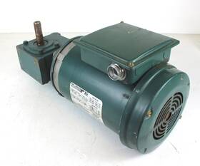 P56x3150g Reliance Electric Motor 3/4hp 1725rpm With Dodge Tigear 15 1 Gear Reducer