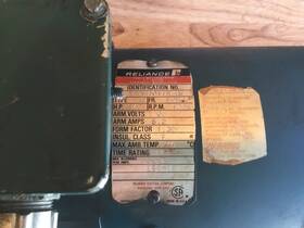 T56h1011n-re Reliance Electric 90vdc 56c 1725. Rpm