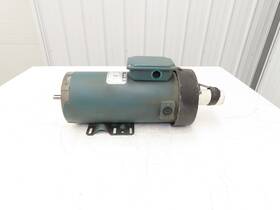 T56s1011b Reliance Electric 90v Dc Motor 1hp 1750rpm 90vdc 56c Tefc