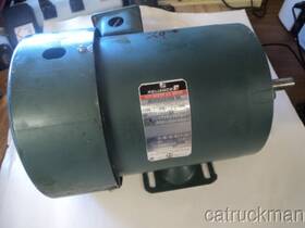 J82942 Reliance 1 Hp 1725 Rpm Tefc X56 Frame Three Phase Motor For 208 220 Or 440v
