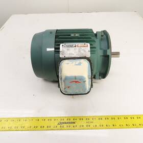 P18g4915 Reliance 5hp Ac Electric Motor 230/460v 3ph 1735rpm 184tc Fr. Tested