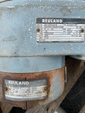 0005c-1bah-0048 Reuland Electric Motor Used For Bucket Truck Boom Extension