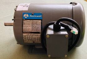 35k27-82 Rockwell Electric Motor 3 Phase 1.5hp 3450rpm 230/460v 60 Hz. Frame 56