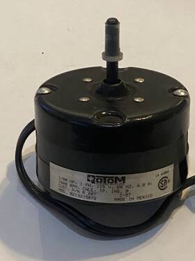 R207 Rotom Ac Motor 1/80 Hp 1ph 1600rpm 115v-ac Tested