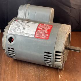 4ph56c34d5556d Rpm Industrial Combustion Motor Dual Voltage Single Phase 3450 5/8 Inch Shaft Tested