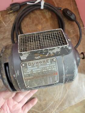 15500 Rpm 5-021 Dumore Motor Hp Cat. No.