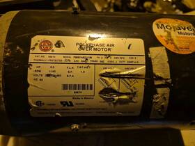 8987h Rpm U.s Motors 2.0 Hp 1140 208-230/460v