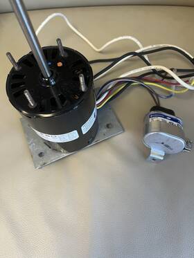 D405 Rpm Fasco 1/10hp Electric Motor 3.3 Inch Diameter 3200rpm Gently Used