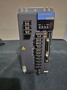 Qs1a10ar07zd1 Sanyo Denki Pon Servo Drive Amp With Motor Cables