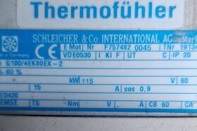 4ek80ex-2 Schleicher & Co International Ag G100/4ek80ex-2 And 60v 60hz 3ph Ac Motor Ip20