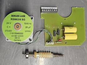 Rsm63 Schneider Electric Berger Lahr Rsm63/8 Sg 24v Synchronous Motor With Board And Drive