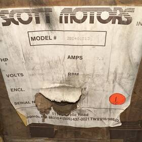 2bd-01313 Scott Motor Permanent Magnet