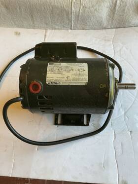 113.12172 Sears / Craftsman Sears/craftsman # 1 Hp 115 V. Ph 3450 Rpm. G56 Frame A.c. Motor