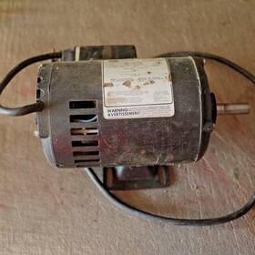 62963 Sears Craftsman Electric Motor 1 1/16 Hp 3450 Rpm 120v Ball Bearings