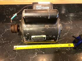 Mo-6226 Sears Craftsman 2hp Ac Motor 3450rpm 115/230v By Ge Compressor Duty