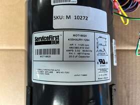 K55hxury-1294 Service First Oem K55hxury-1294/mot18820 Mot18829 K55h 1hp Electric Motor 480 Single Phase