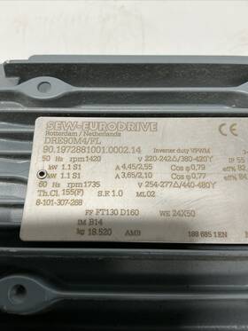 Dre90m4 Sew-eurodrive Dre90m4/fl 3-phase Electric Motor W-377s