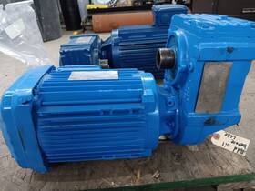 Fh37dt100ls4 Sew-eurodrive Drn90l4/fg Motor 2 Hp Si 1767 Rpm 230/460 V With