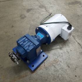 P56x4715 Sew-eurodrive Inc R37am56 Reliance Electric Motor With Gear Reducer 36.72 Ratio