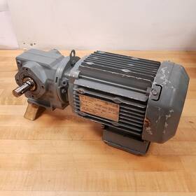 Sa37dre80m4 Sew-eurodrive Inc Electric Motor Gear Reducer 3ph 1hp - Used