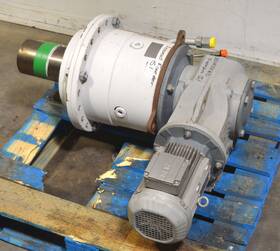 Pf012kf87dre100lc4 Sew Eurodrive Pf012kf87dre100lc4/ri Gearbox Reducer Motor 5hp Torq 38 700 1929 1