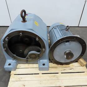 R163dv225s4 Sew 49hp 33 Rpm Output 330/575v 3ph Ac Gear Motor Separated