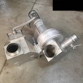 Ah-600ht-doz-l313 Showa Denki Heated Blower With Motor. 2hp 3470rpm - Used