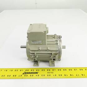1le10010ca322aa4 Siemens 1av2073a 0.63kw Ac Electric Motor 3380rpm 230/460v 3ph