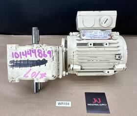 1la5053-2aa92-z Siemens 3 Ph Gearmotor 460v 0.12kw / Mw 16 60 1 - Preowned