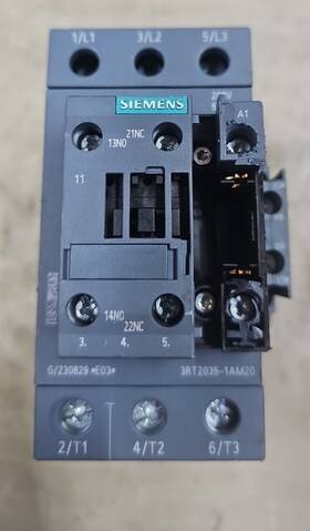 3rt2035-1am20 Siemens 3rt20351am20 Iec Magnetic Contactor 1nc/1no 208v Ac 3 P See Pics