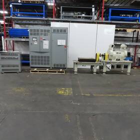 6se8620-4yc01-z Siemens 25-250hp Dynamometer Motor Torque Test Stand Transformer Controls