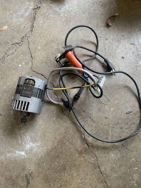 702.80031 Siemens Electric Motor With Capacitor 1 Be 4336-4 115v 60hz E 098104