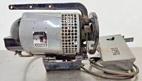 432367 Singer Industrial Products Vintage Sewing Machine Motor 1/2 Hp 3450 Rpm Cat. K