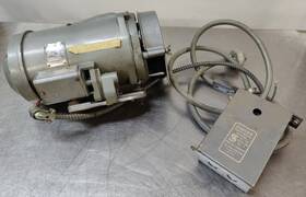 K732367-80 Singer Industrial Products Vintage Sewing Machine Motor 1/2 Hp 3500 Rpm Cat.#