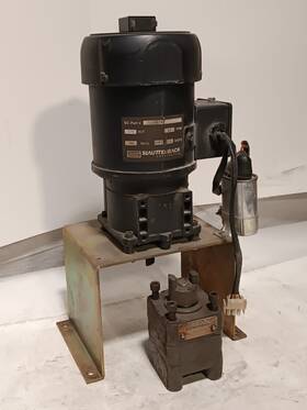 73279-0501 Slautterback Nordson 73278-42 Fan Cooled Motor 1/6 Hp 86 Rpm With Pump