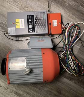V01-0300-2-c00 Smc V0103002c00 Motor 294/340 Vdc Amps 7.5 Shaft Size 1-7/8 Inch Keyway 1/8