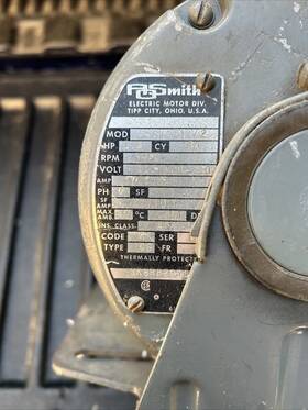 C56m2t11a2 Smith Ao Electic Motor Model