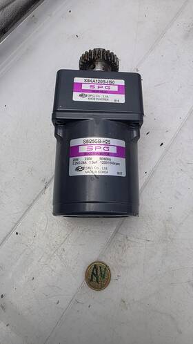 S8i25gb-v12 Speed Control Used Spg Motor Single Phase 25w 220v 0.24a