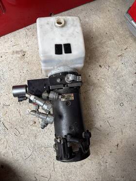 3885-ac Standard Stone 24 V Dc Duty Electric Motor With Extras Reservoir