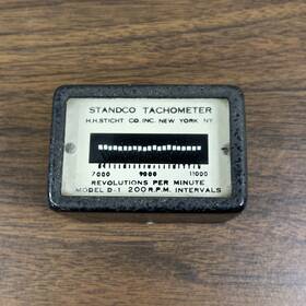 7000-11000 Standco Vintage Tachometer Rpm Model D-1
