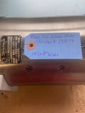 371646 Steinbock 48 Volt Electric Motor Forklift # Rebuilt By Warfield El